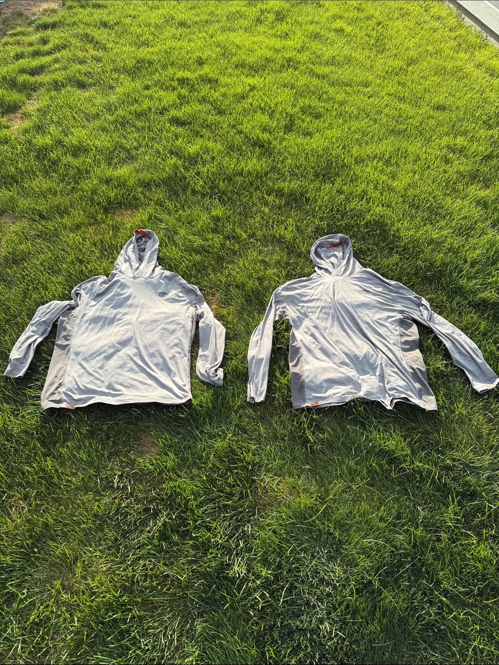 Brunt Grey McKenna tech hooded shirts